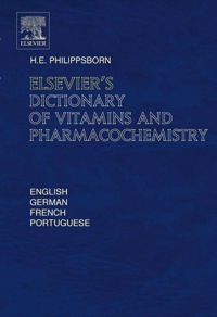Cover image: Elsevier's Dictionary of Vitamins and Pharmacochemistry 9780444516602