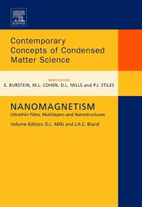 Cover image: Nanomagnetism: Ultrathin Films, Multilayers and Nanostructures 9780444516800