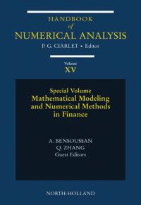 Cover image: Mathematical Modelling and Numerical Methods in Finance: Special Volume 9780444518798