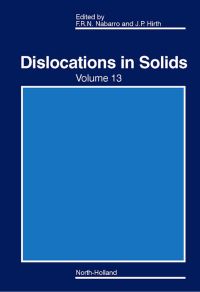 Titelbild: Dislocations in Solids 9780444518880