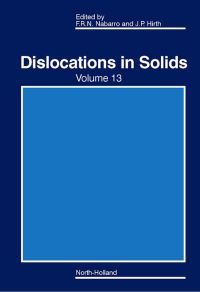 表紙画像: Dislocations in Solids 9780444518880