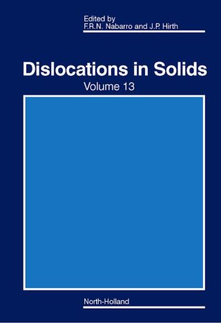 Cover image: Dislocations in Solids 9780444518880