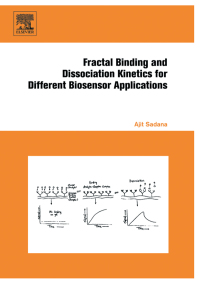 Omslagafbeelding: Fractal Binding and Dissociation Kinetics for Different Biosensor Applications 9780444519450