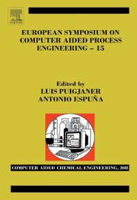 Imagen de portada: EUROSYMPOSIUM COMPUTER AIDED PROCESS ENGINEERING 9780444519917