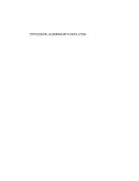 Imagen de portada: Topological Algebras with Involution 9780444520258