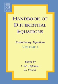 Cover image: Handbook of Differential Equations: Evolutionary Equations: Evolutionary Equations 9780444520487