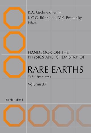 صورة الغلاف: Handbook on the Physics and Chemistry of Rare Earths: Optical Spectroscopy 9780444521446