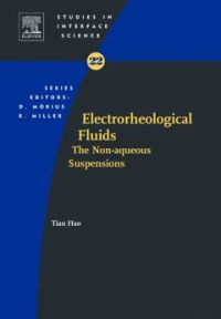 صورة الغلاف: Electrorheological Fluids: The Non-aqueous Suspensions 9780444521804