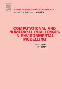 Titelbild: Computational and Numerical Challenges in Environmental Modelling 9780444522092