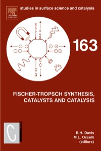 Cover image: Fischer-Tropsch Synthesis, Catalysts and Catalysis 9780444522214
