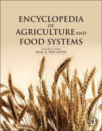 Imagen de portada: Encyclopedia of Agriculture and Food Systems: 5-volume set 2nd edition 9780444525123