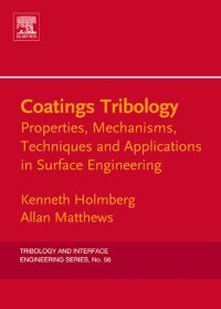 Imagen de portada: Coatings Tribology: Properties, Mechanisms, Techniques and Applications in Surface Engineering 2nd edition 9780444527509