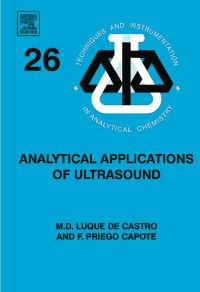 Omslagafbeelding: ANALYTICAL APPLICATIONS OF ULTRASOUND 9780444528254
