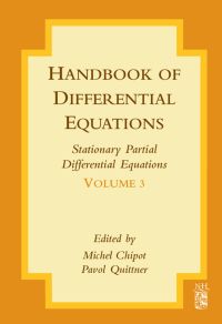 Cover image: Handbook of Differential Equations: Stationary Partial Differential Equations: Stationary Partial Differential Equations 9780444528469