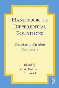 Cover image: Handbook of Differential Equations: Evolutionary Equations: Evolutionary Equations 9780444528483