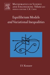 Cover image: Equilibrium Models and Variational Inequalities 9780444530301