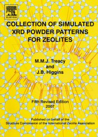 Imagen de portada: Collection of Simulated XRD Powder Patterns for Zeolites Fifth (5th) Revised Edition 5th edition 9780444530677