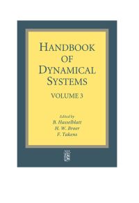 Titelbild: Handbook of Dynamical Systems: Volume 3 9780444531414