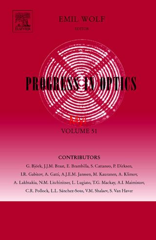 Imagen de portada: Progress in Optics 9780444532114
