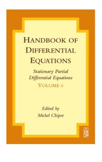 صورة الغلاف: Handbook of Differential Equations: Stationary Partial Differential Equations: Stationary Partial Differential Equations 9780444532411