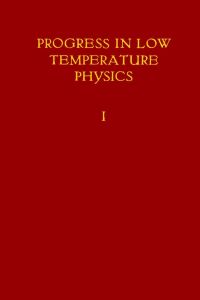 Cover image: Progress in Low Temperature Physics 9780444533074