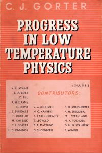 Cover image: Progress in Low Temperature Physics 9780444533081