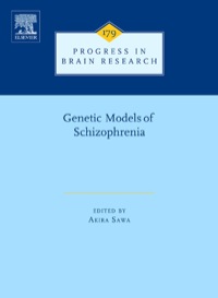صورة الغلاف: Genetic models of schizophrenia 9780444534309