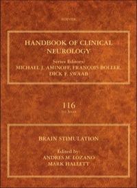 表紙画像: Brain Stimulation: Handbook of Clinical Neurology (Series editors: Aminoff, Boller, Swaab) 9780444534972
