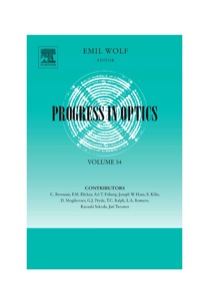 Cover image: Progress in Optics 9780444535283