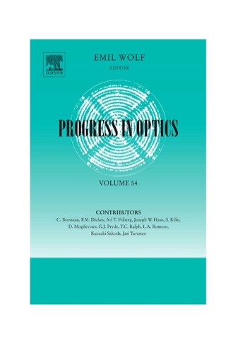 Cover image: Progress in Optics 9780444535283