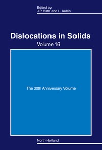 صورة الغلاف: Dislocations in Solids 9780444534439