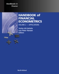 Cover image: Handbook of Financial Econometrics 9780444535481