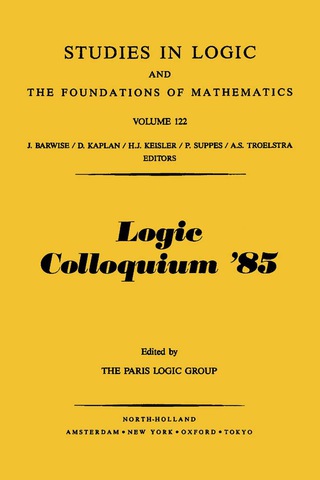 Cover image: Logic Colloquium '85 9780444702111