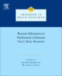 Omslagafbeelding: Recent Advances in Parkinsons Disease: Part I: Basic Research 9780444536143