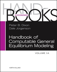 صورة الغلاف: Handbook of Computable General Equilibrium Modeling 9780444536341