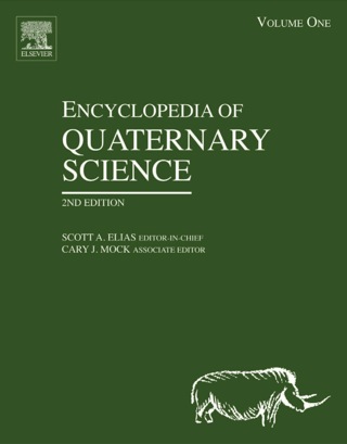 Cover image: Encyclopedia of Quaternary Science 2nd edition 9780444536433