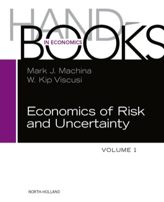 Immagine di copertina: Handbook of the Economics of Risk and Uncertainty 9780444536853