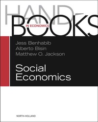 صورة الغلاف: Handbook of Social Economics SET: 1A, 1B: 1A, 1B 9780444537133