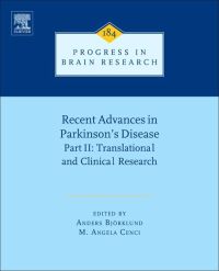 صورة الغلاف: Recent Advances in Parkinsons Disease: Part II: Translational and Clinical Research 9780444537508