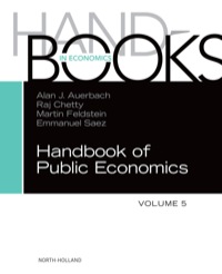 Cover image: Handbook of Public Economics, Vol. 5 9780444537591