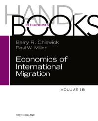 Imagen de portada: Handbook of the Economics of International Migration, v1B: The Impact 9780444537683