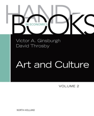 Immagine di copertina: Handbook of the Economics of Art and Culture 9780444537768
