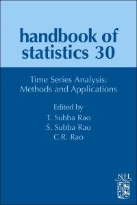 Omslagafbeelding: Handbook of Statistics: Time Series Analysis: Methods and Applications 9780444538581