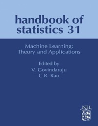 Imagen de portada: Handbook of Statistics: Machine Learning: Theory and Applications 9780444538598