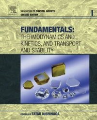 表紙画像: Handbook of Crystal Growth: Fundamentals 2nd edition 9780444563699