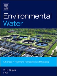 Titelbild: Environmental Water: Advances in Treatment, Remediation and Recycling 9780444593993