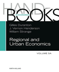 صورة الغلاف: Handbook of Regional and Urban Economics 9780444595171