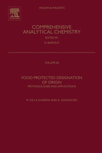 Cover image: Food Protected Designation of Origin: Methodologies and Applications 1st edition 9780444595621