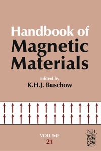 Cover image: Handbook of Magnetic Materials 9780444595935