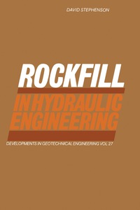 Imagen de portada: Rockfill in Hydraulic Engineering 9780444418289